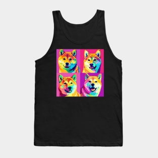 Shiba Inu Pop Art - Dog Lover Gifts Tank Top